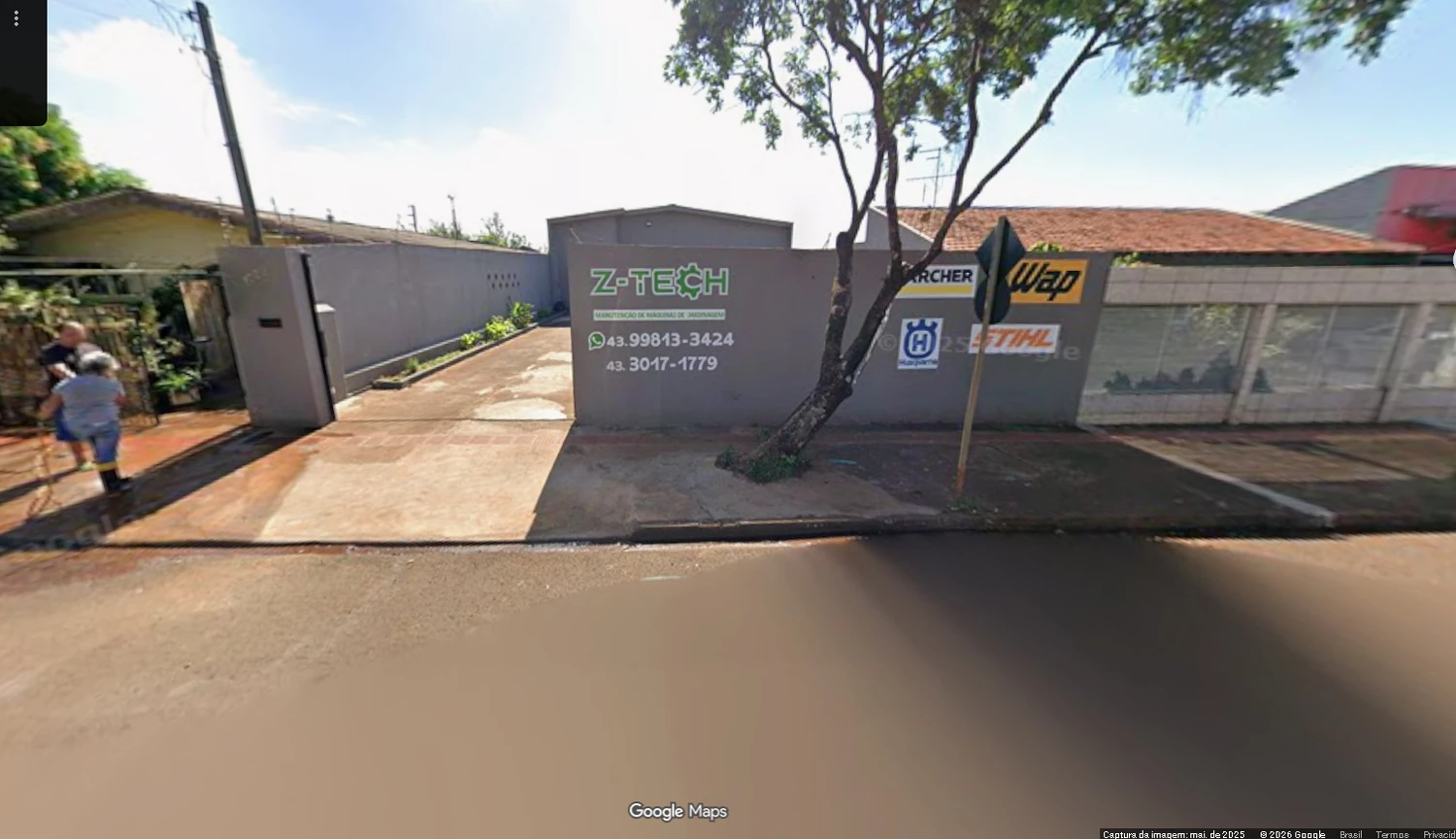 Fachada da loja Z-TECH
